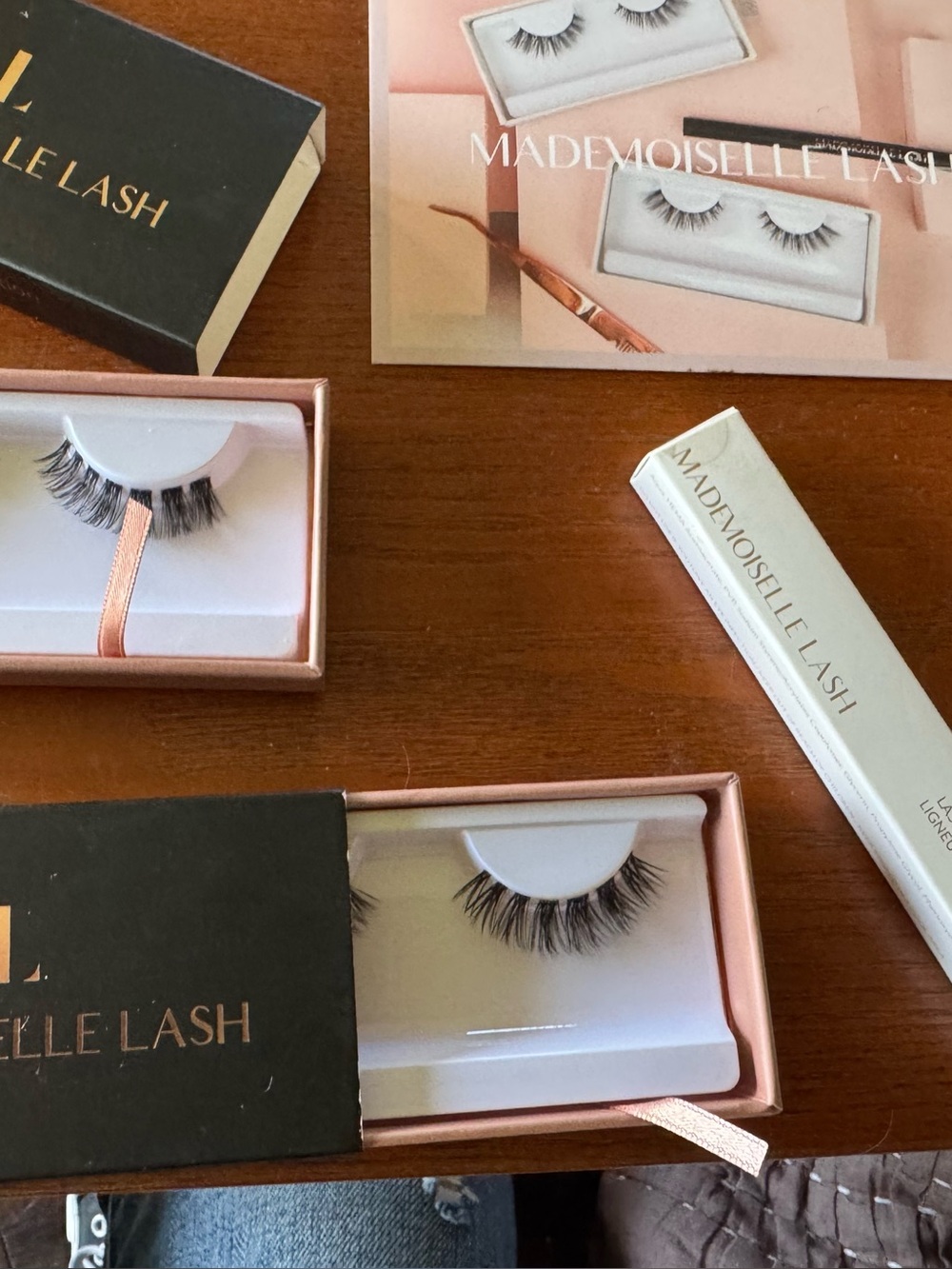 Mademoiselle Lash Faux Mink Lashes - Black